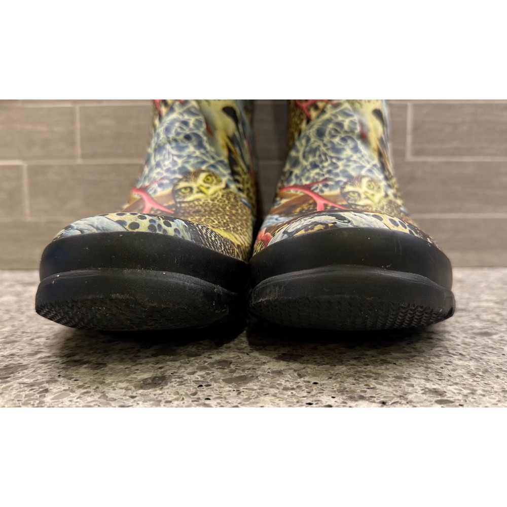 Wmns Rare Hunter x Mat Maitland Hyper Normal Ltd. Ed Tall Rainboots 9/EU 40-41 - Picture 5 of 13